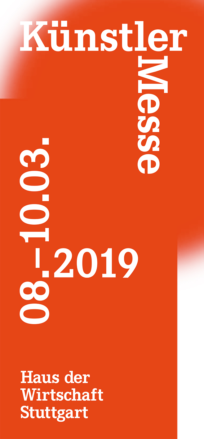 Einladung Künstlermesse Stuttgart 2019
